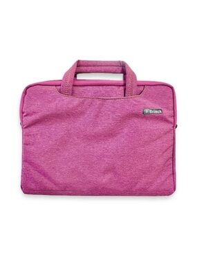 BRINCH Laptop Case Pink Padded Sleeve Bag Soft Briefcase